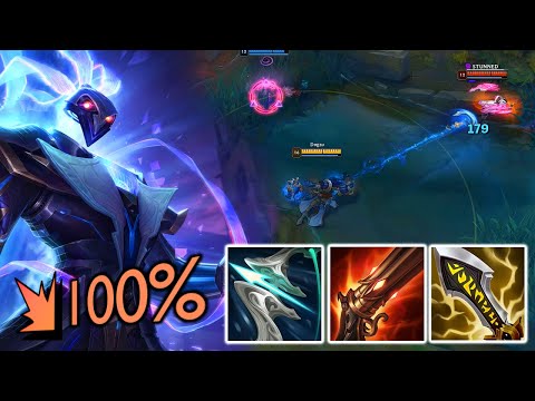 THRESH IS NOT A SUPPORT!!! (100% CRIT ONESHOT)