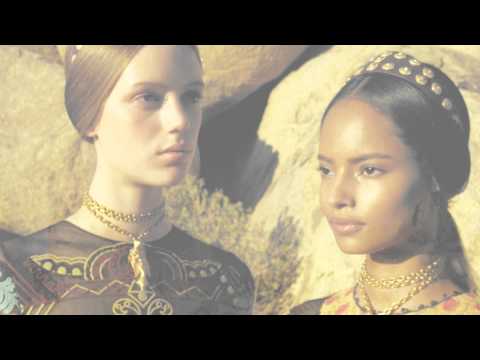 BACKSTAGE VALENTINO SPRING/SUMMER 2014 ADVERTISING CAMPAIGN