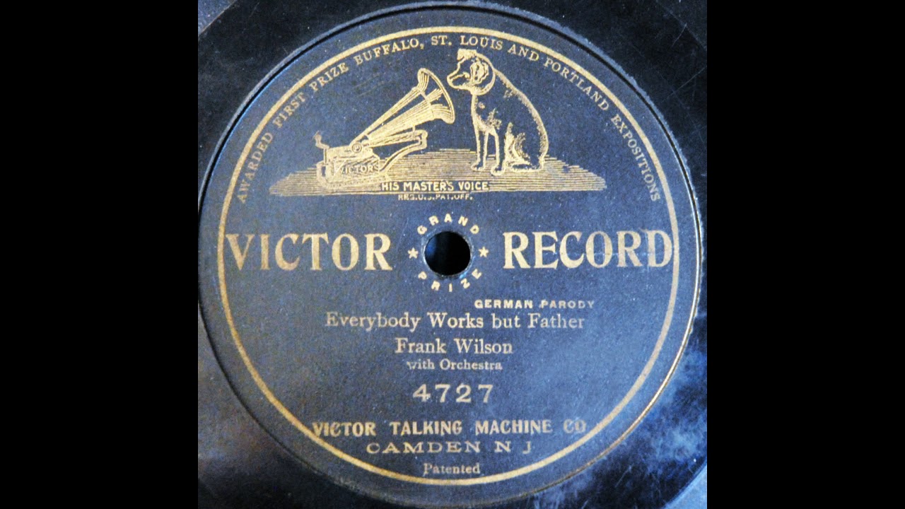 Everybody Works but Father--German parody (Wilson)