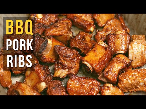 Fall-Off-The-Bone Pork Ribs - EASY Air Fryer Recipe
