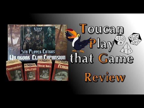 Blood Rage - Kickstarter Exclusives - Review