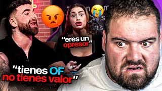 CHICA OF LE DICEN LA VERDAD A LA CARA Y EXPLOTA