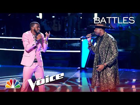 The Voice 2018 Battle - Tyshawn Colquitt vs. Zaxai: "Love Lies"