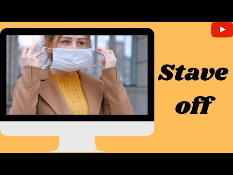 Phrasal verb - Stave off #shorts