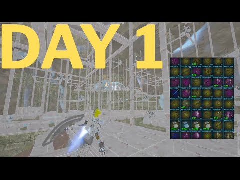 How A 10,000 Hour Duo Farmed The Best Blueprints On Day 1 - ARK Survival Evolved