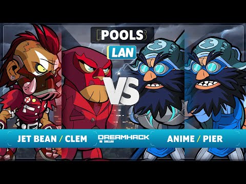 Jet Bean & Clem vs Anime & Pier - Pools - Dreamhack Dallas 2023 - LAN 2v2