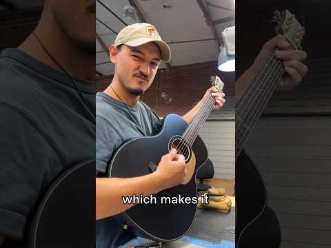 An ACOUSTIC that plays like an ELECTRIC? Packing our NEW Magnolia Guitar