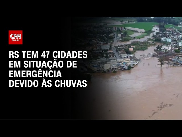 Nova frente fria deve provocar temporais no RS nesta sexta (31) | LIVE CNN