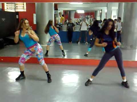 Aquecendo Vai Novinha - ensaio Aerodance Brasil