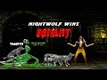 Mortal Kombat New Era 2025 New Nightwolf 5 Fatalities Full Playthrough HARD 8