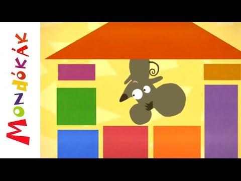 Egér, egér, ki a házból (Gyerekdalok és mondókák, rajzfilm gyerekeknek)