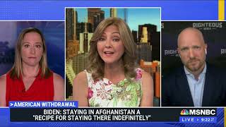 MSNBC - STEPHANIE RUHLE REPORTS - JULY 9, 2021: AFGHANISTAN TROOP WITHDRAWAL
