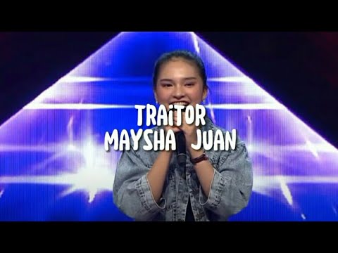 traitor - Maysha Jhuan (Original singer : Olivia Rodrigo)