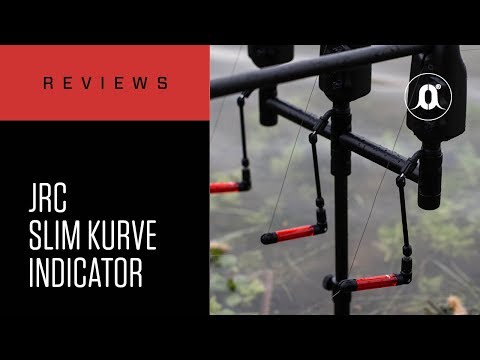 Zestaw Mechanicznych Sygnalizatorów Brań JRC Kurve Slim Indicator Black - 3 Set film wideo