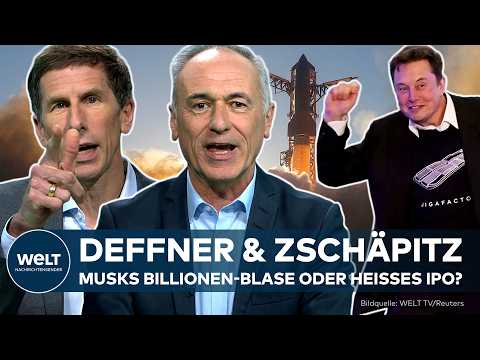 Video Thumbnail: DEFFNER & ZSCHÄPITZ: SpaceX-Börsengang ‒ Mega-IPO ein 1,8 Billionen-Dollar-Bluff von Elon Musk?