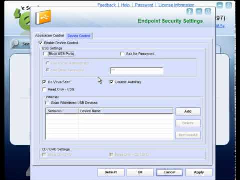 How to control usage of USB devices in your computer with eScan Internet Security Suite?