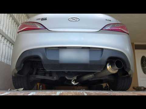 Genesis Coupe 2.0t 2013 - Vibrant TPV exhaust + Vibrant Ultra Quiet resonator