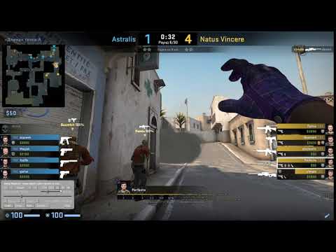 Molotov, flash A// Perfecto POV Astralis-vs-Natus Vincere [de_dust2]