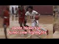 Jaden Dickerson 2019-2020 season highlights