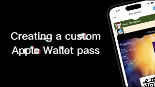 How to create a custom Apple Wallet pass
