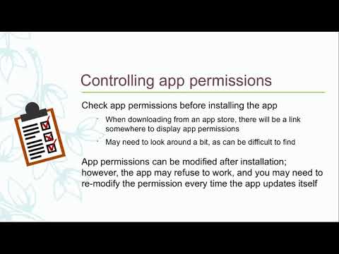 Keeping mobile app permissions in check