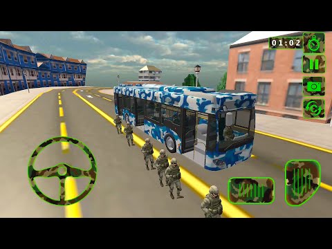 Army Bus Driver – US Military Coach Simulator 3D   Android Gameplay