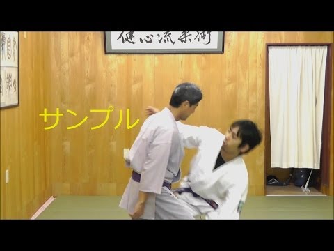 触れずに崩す空間の崩しサンプル