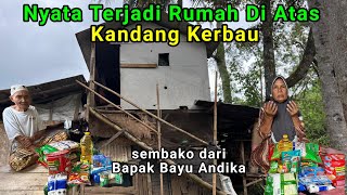 Download lagu Kaget Dan Bahagia Ketika Ibu Mimi Yang Rumahnya Di Atas Kandang Kerbau Mendapat Sembako mp3