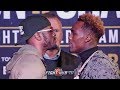 JERMELL CHARLO & TONY HARRISON SHARE INTENSE FACE OFF FOR REMATCH IN LOS ANGELES