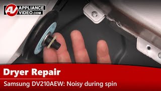 Samsung Dryer - Making Grinding & Thumping Noise - Drum Roller Diagnostic & Repair