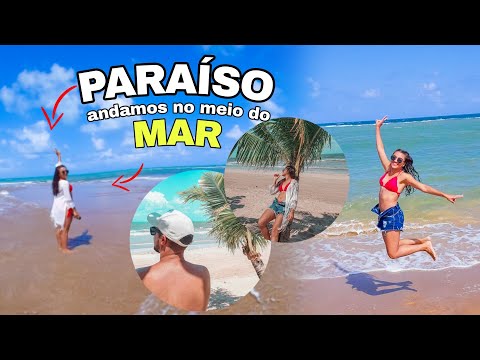 Vlog - ANDAMOS NO MEIO DO MAR - PASSEIO PELA ORLA DAS PRAIAS DE MARAGOGI