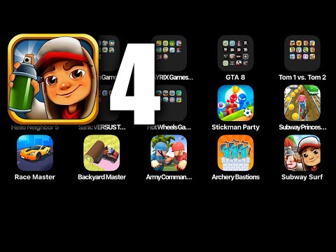 Subway Surfers - Mobile Game Review: Gameplay & Walkthrough (iOS, Android) Part 4