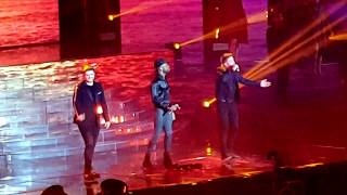 Kevin Davy White, Matt Linnen and Lloyd Macey don't let the sun go down on me X Factor Live