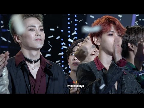 161008 KOREAN MUSIC WAVE ENDING CHEN & CHANYEOL FOCUS (4K)