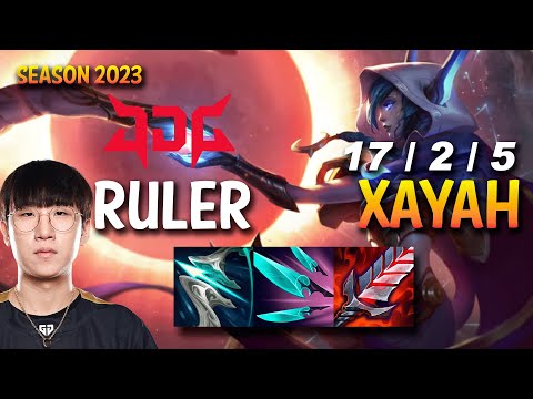 JDG Ruler XAYAH vs KAI'SA ADC - KR Ranked