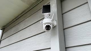 Overview ZUMIMALL 2K Solar Security Camera