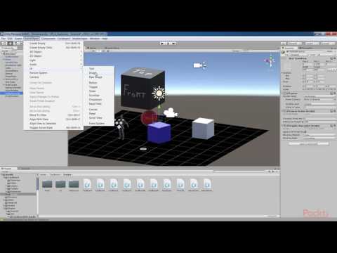 Unity Virtual Reality Volume 1 A Reusable Default Canvas | packtpub com