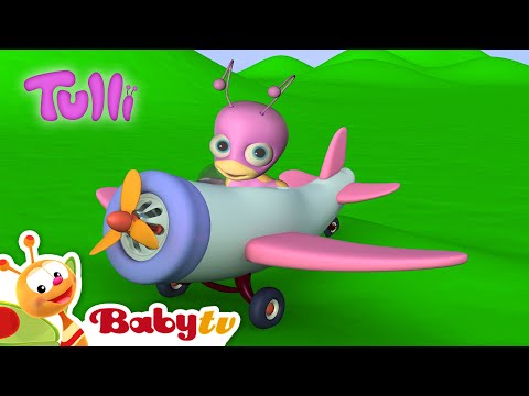 Tulli's Plain 🛩️​🐛 | Guessing Games for Toddlers | Cartoons for Kids @BabyTV