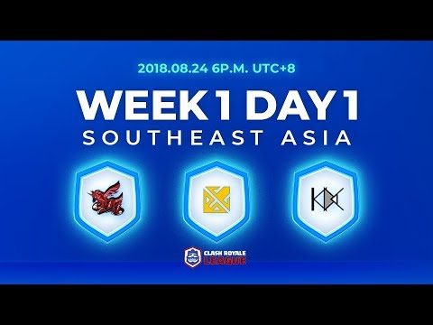 Clash Royale League Asia Season2 - Week 1 Day 1