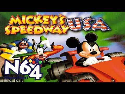 mickey's speedway usa (nintendo 64) playthrough - louie duck - part 6