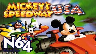 Mickey's Speedway USA - Nintendo 64 Review - HD
