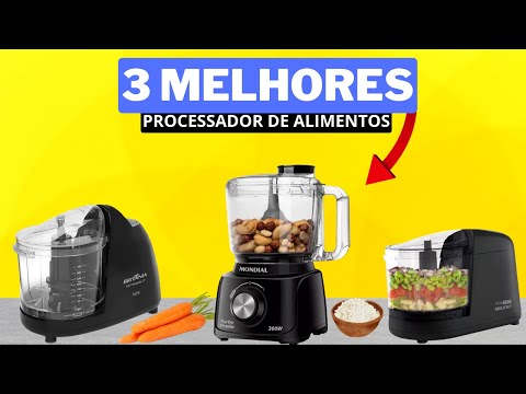 🛑 Os 3 Melhores Processador de alimentos em 2024! Processador de alimentos bom e barato!