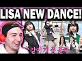 BLACKPINK LISA's upgraded Thai dance⚡️= 'Crab dance'♪ (point. poker face😶) Knowing Bros REACTION!