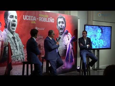 Uceda Leal y Fernando Robleño, encuentro previo a la Goyesca