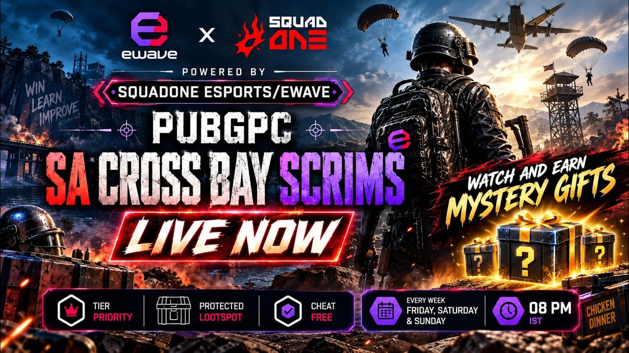 South Asia Cross-Bay Scrims Live Stream Thumbnail