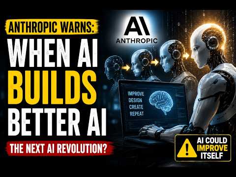 What Happens When AI Builds Itself? Anthropic's Recursive Self Improvement Warning