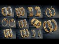 Latest Gold Hoop Earrings Designs With Weight And Price Ll Gold Earrings Designs For Women