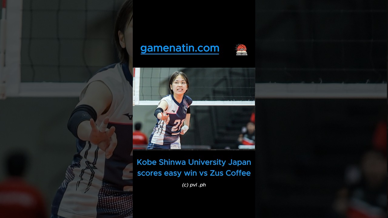 PVL Invitational 2025 : Kobe Shinwa Japan routs Zus Coffee