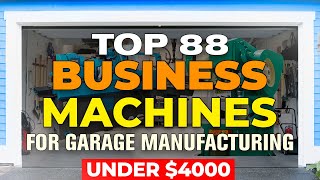 88 Small Business Ideas for Production in Garage UNDER $4000- Side GIG - 2 - Make Money 🤑💸💰😁