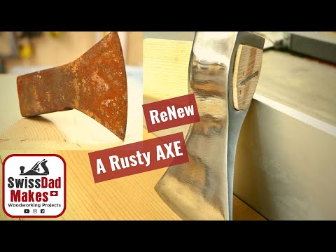 Rusty Old Axe Restoration